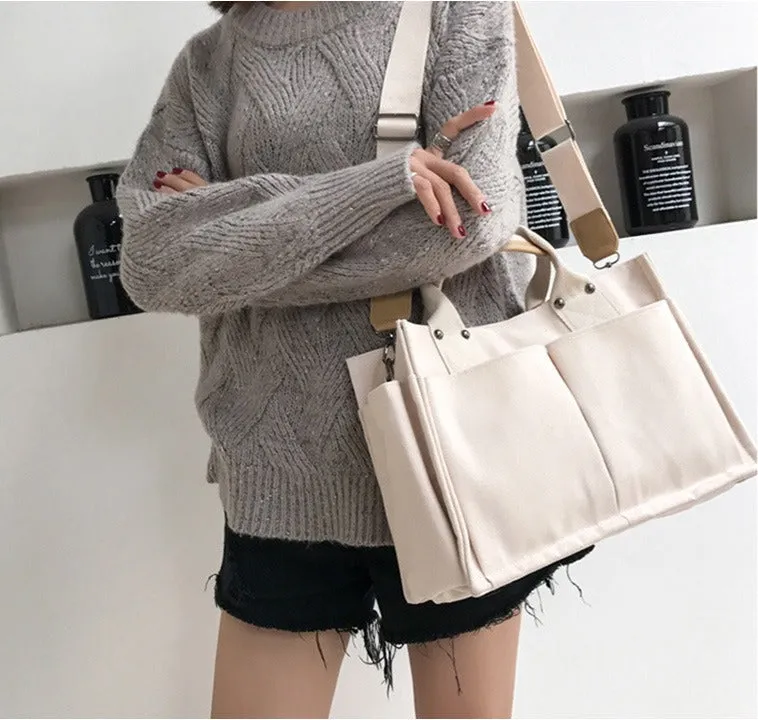 The Perfect Everyday Canvas Tote Bag