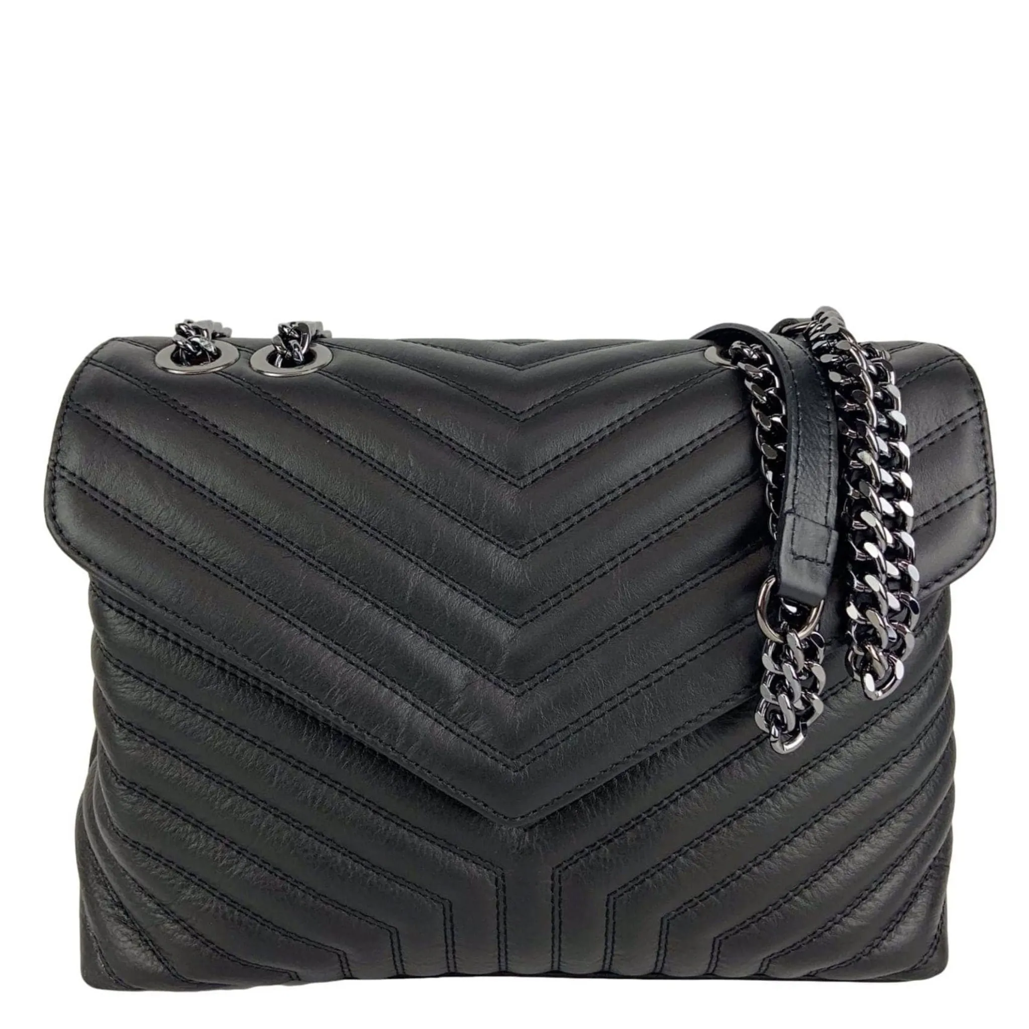 The Quilted Leather Handbag