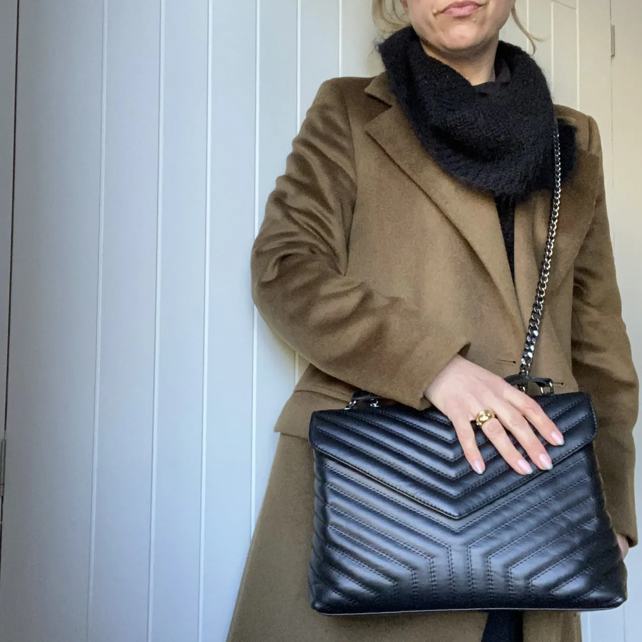 The Quilted Leather Handbag