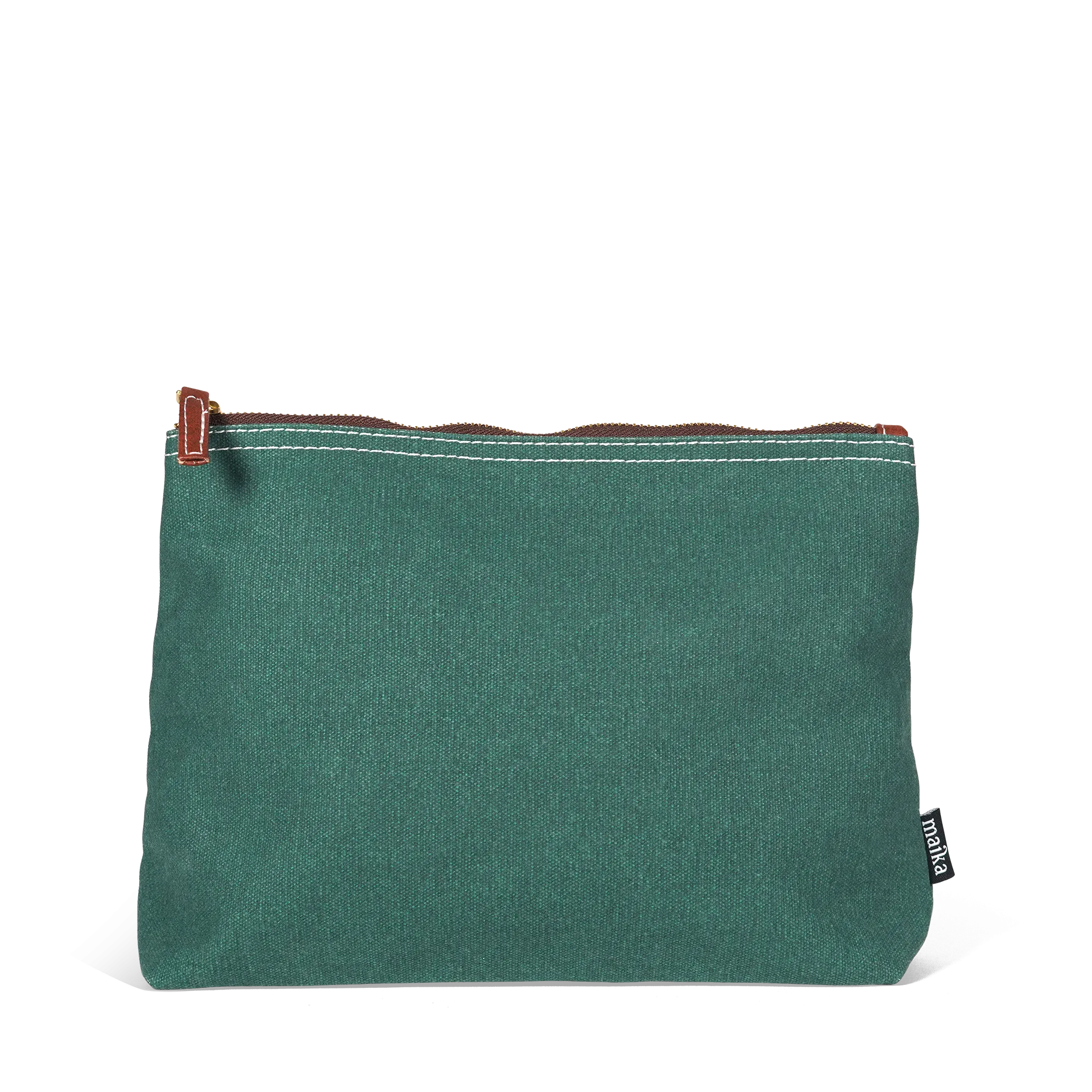 Travel Pouch - Waxed Hunter Green