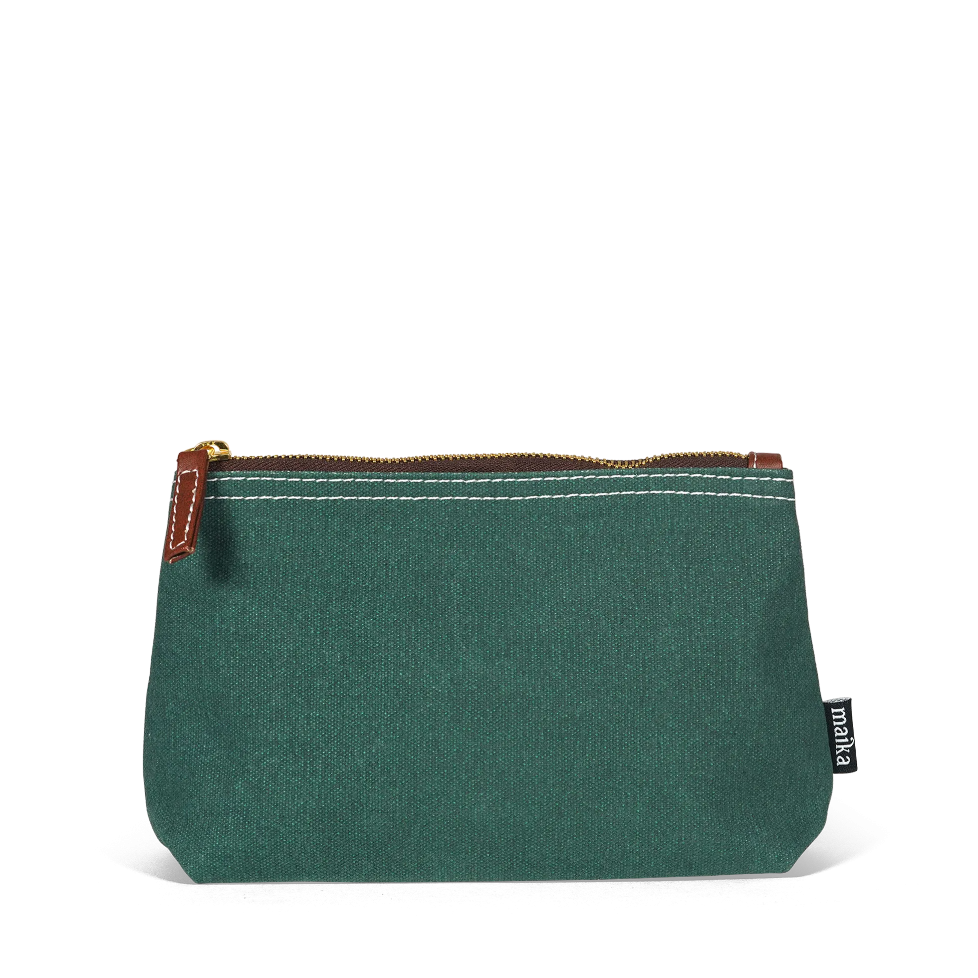 Travel Pouch - Waxed Hunter Green