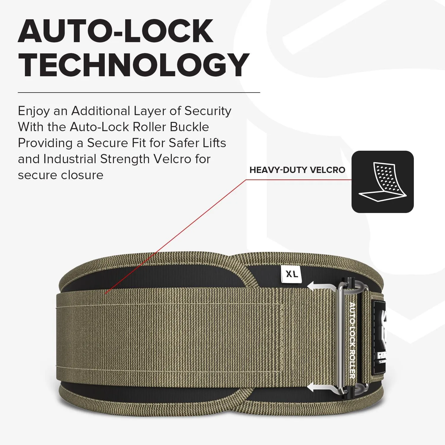 Weight Lifting Belt for Men and Women - Great for Squats, Deadlift, Lunge, Exercises and Training - Best for Olympic, Cross-Training and Bodybuilding Workout