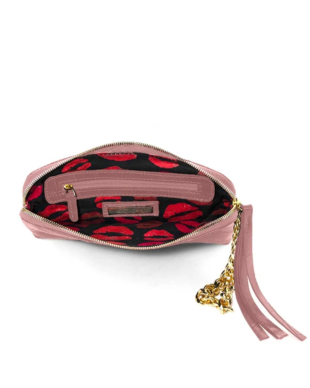 ZIP POUCH | WRISTLET | BUBBLE GUM